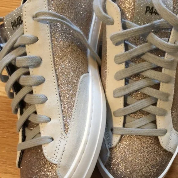 NWT P448 John Glitter Sneaker - Picture 13 of 14
